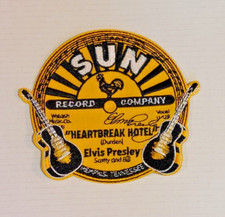 Back Patch Elvis Presley SUN Record Company Heartbreak Hotel Memphis NEW