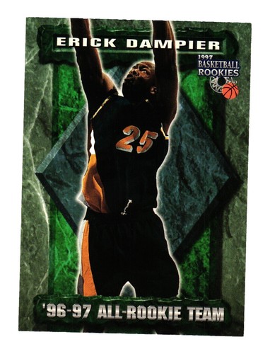 1996-97 Metal Indiana Pacers Basketball Card #177 Erick Dampier