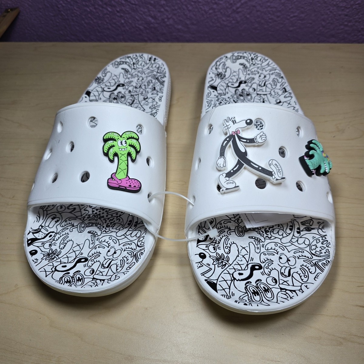 Crocs Steven Harrington Classic Slides NWT CROCS Steven Harrington Classic Slides | Mercari main image 4
