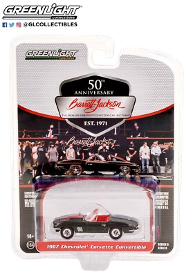 Greenlight Barrett-Jackson Series 8 1967 Chevrolet Corvette Convertible 37240-A