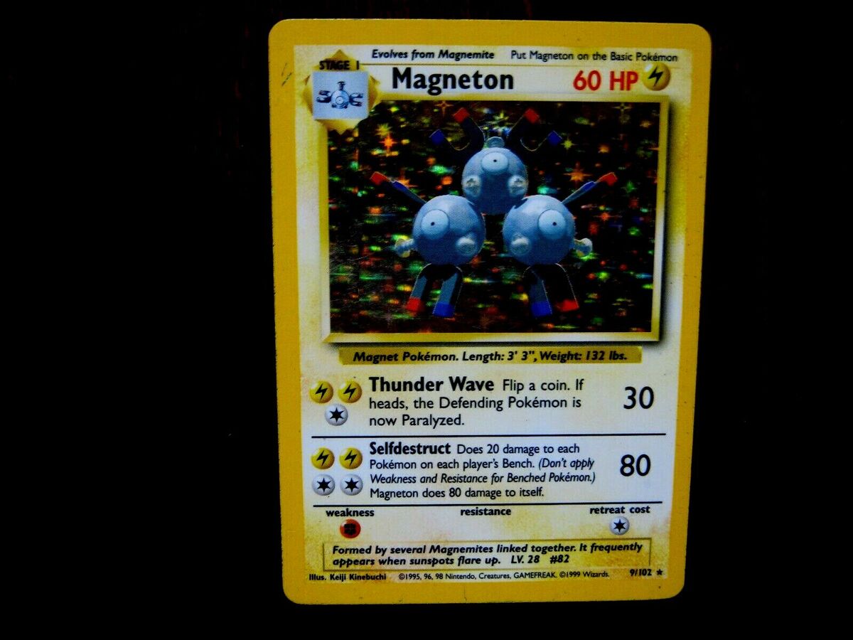 Magneton 009/102 Base Set Holo for sale online | eBay