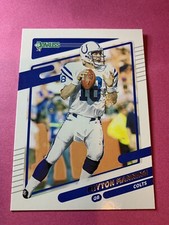 Peyton Manning 2021 Panini Donruss Football #148 Indianapolis Colts