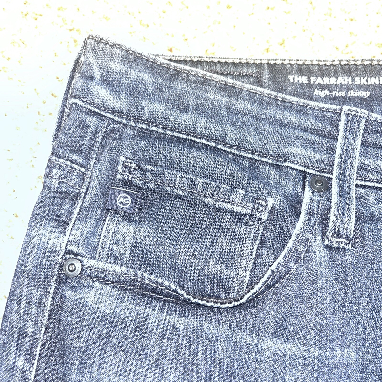 AG Adriano Goldschmied Jeans Womens 29 The Farrah High Rise Skinny (30x25.5) - View 3