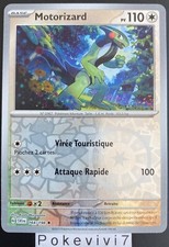 Carte Pokemon MOTORIZARD 164/198 HOLO REVERSE Ecarlate et Violet SV1 FR NEUF