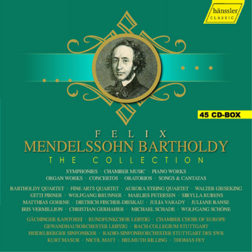 Felix Mendelssohn Felix Mendelssohn Bartholdy: The Collection (CD) Box Set