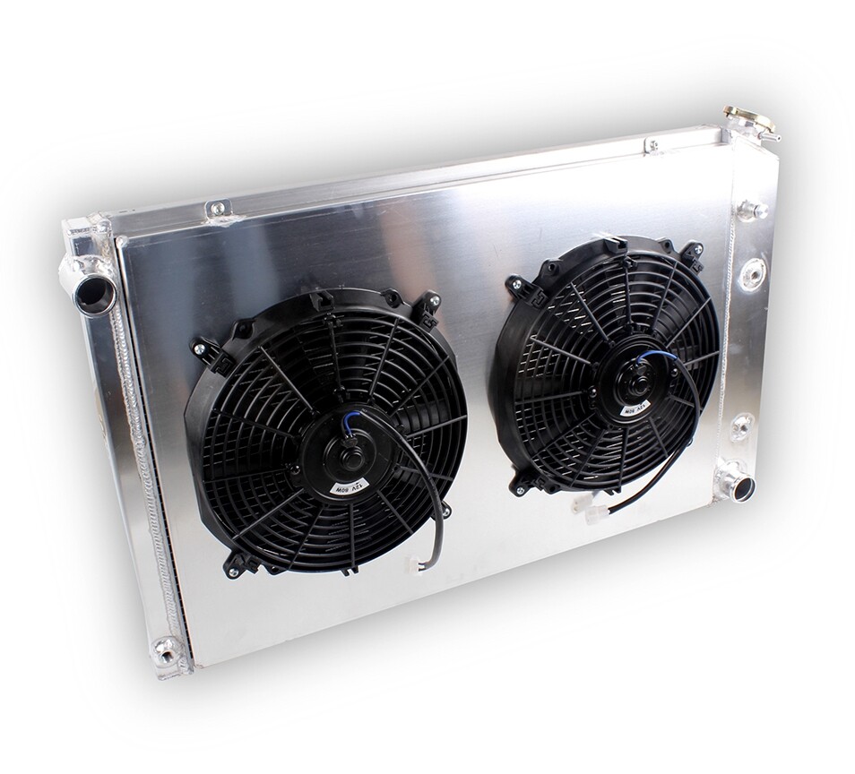 Chevy K20 Radiator For 73-87 Chevy C/K C10 C20 K10 K20 GMC C/K1500 2500 V8 4 Row Radiator ...