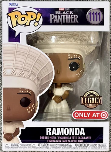 Funko Pop Black Panther MARVEL Legacy Ramonda #1111 Target Exclusive Sealed New