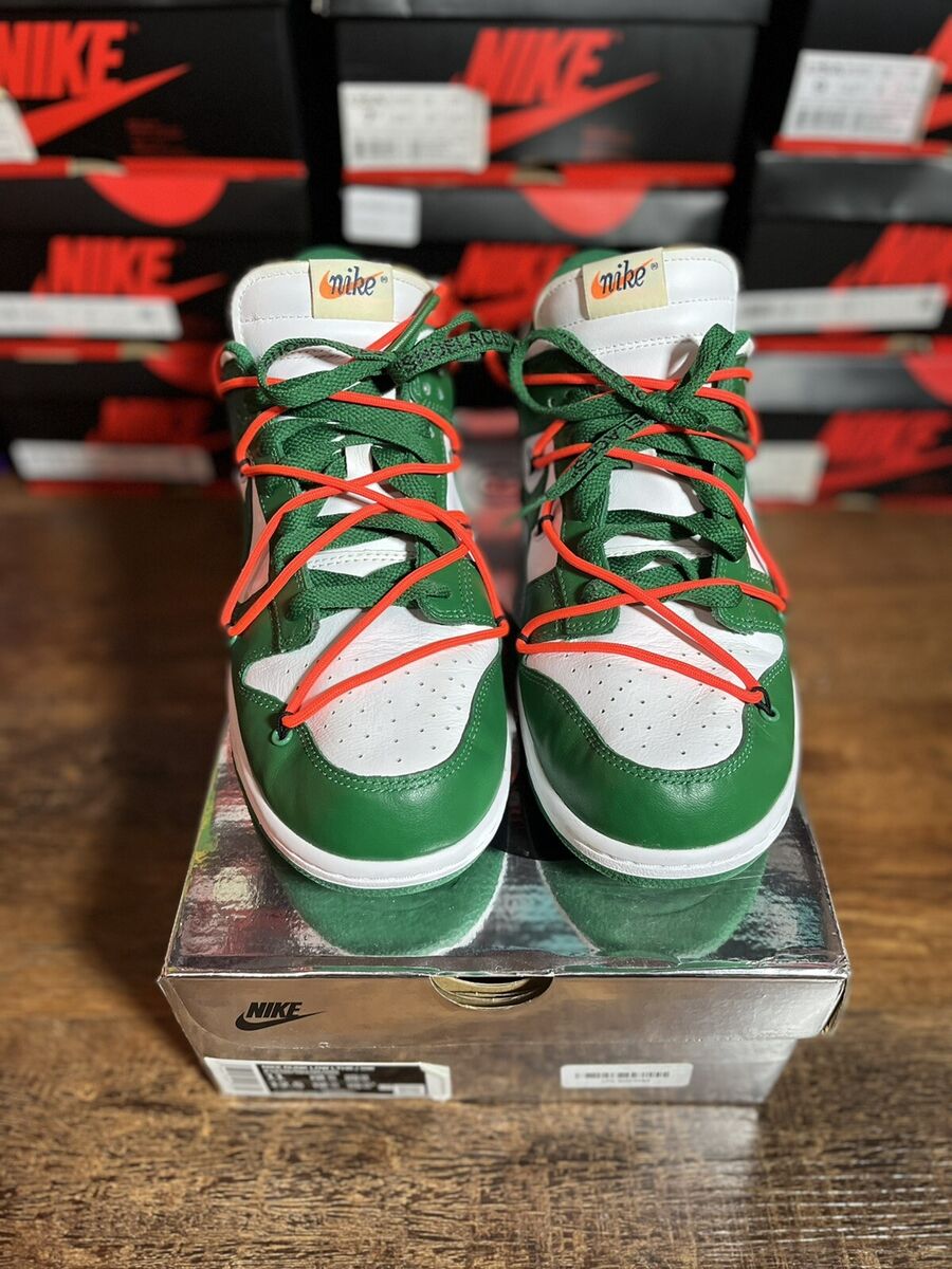 Nike Dunk Low x OFF-WHITE ' Pine Green ' - Size 11 - CT0856 Nike Dunk Low x OFF-WHITE ' Pine Green ' - Size 11 - CT0856