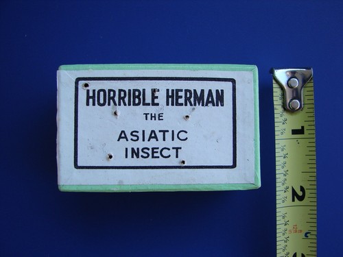 1950's HORRIBLE HERMAN THE ASIATIC INSECT Famous Monsters of Filmland Mail Order - Picture 5 of 13
