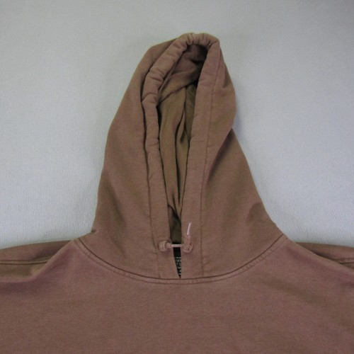Kappa Hoodie Mens Extra Large Brown Pullover Sweater Sweatshirt Soccer Jumper ^ - Picture 2 of 14