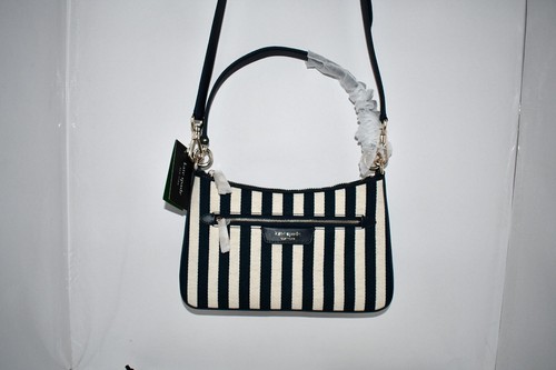 Kate Spade Hudson Convertible Striped Crossbody Bag Parisian Navy Multi #KH009 N - Bild 3 von 6