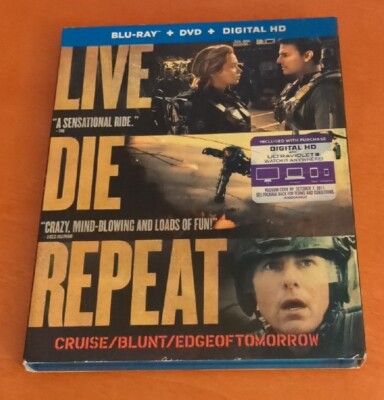 Edge Of Tomorrow Blu-ray Tom Cruise Emily Blunt Bill Paxton
