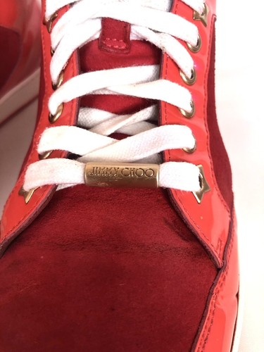 Jimmy Choo Pink Leather Casual Shoes Size UK 5 Women Excellent Condition - Picture 11 of 14
