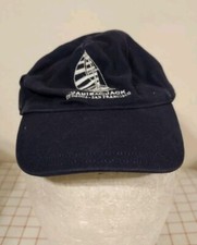 Janie And Jack San Francisco Est 2002 Cap Hat Blue Kids 12-24 Months Sail Boat