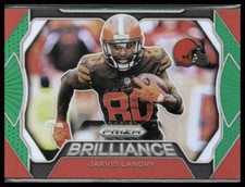 Jarvis Landry #B-JL 2019 Panini Prizm: Brilliance Prizms Green Cleveland Browns