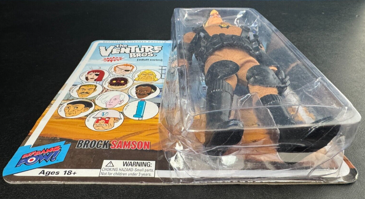 Venture Brothers Series 7 Brock Samson Figure Bif Bang POW
