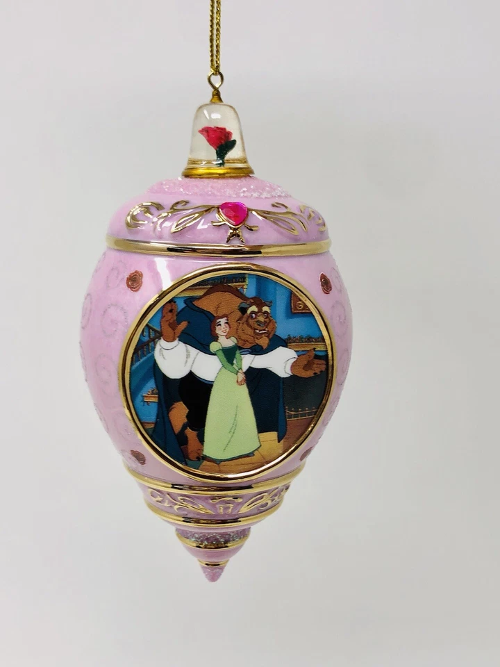 Bradford Ed Disney Princess Heirloom Porcelain Ornaments Set Of 3 - Cinderella - Image 3 of 4