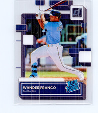 2022 Panini Chronicles Clearly Donruss Rated Rookie Wander Franco #53