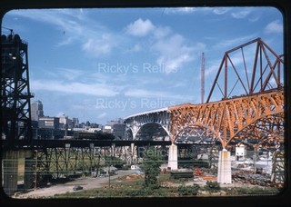 Original Slide NKP Steam Loco Nickel Plate Road 1950’s Cleveland OH Passnger RBK