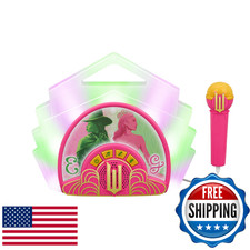eKids Karaoke Microphone with Boombox, Toddlery Toys with Built-in Music for Kid