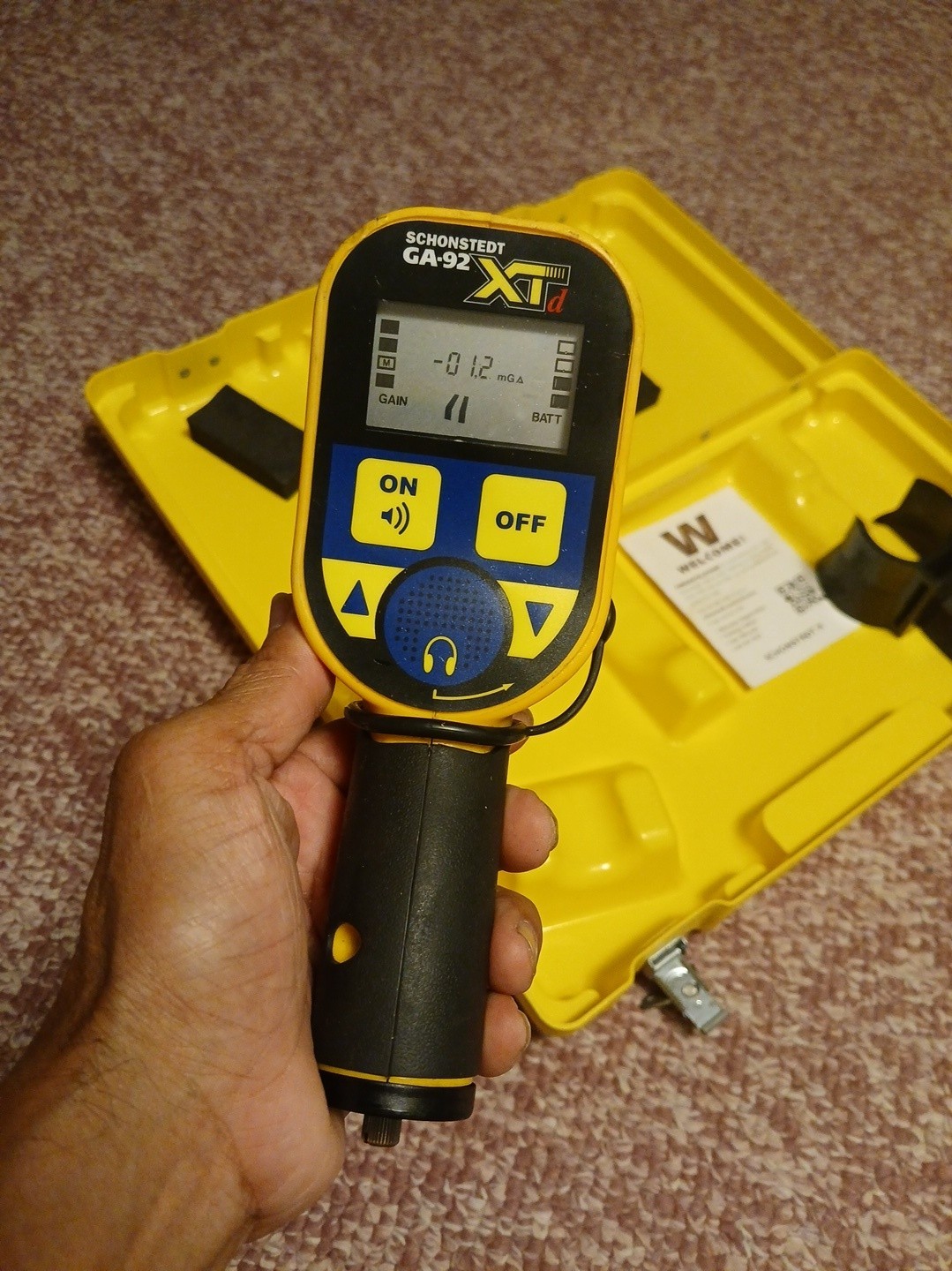 Schonstedt GA-92XTd Magnetic Locator 💯 X 💯 Working 💪