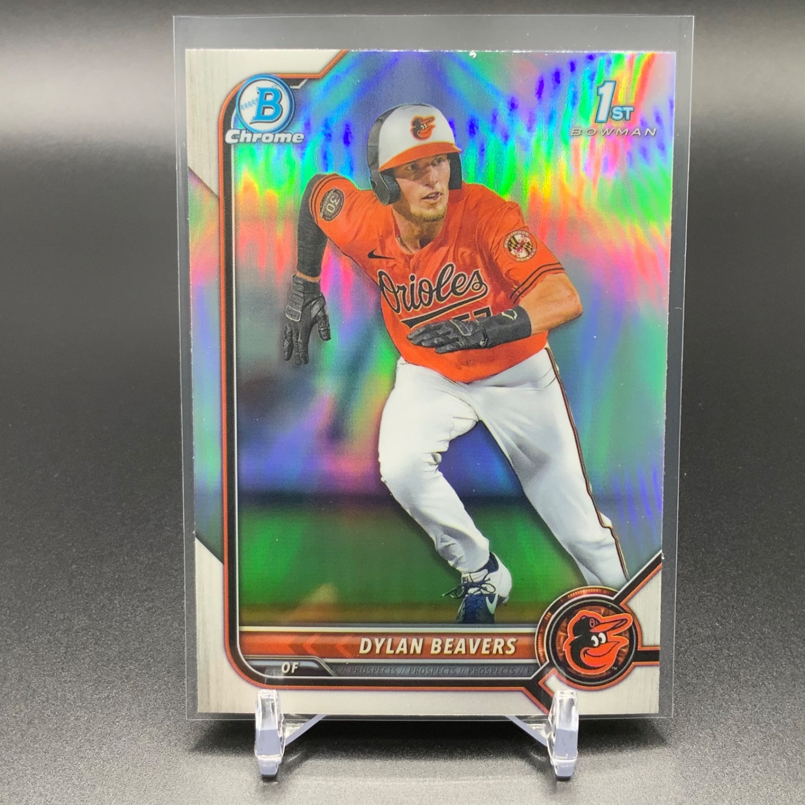 Dylan Beavers 2022 Bowman Draft Chrome 1st Refractor TTC7438