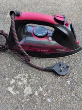 Bosch TDA5070GB Sensixx DA50 EditionRosso Steam Iron, 3050 W, Black/Red