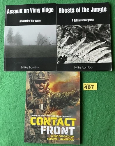 Solitaire Wargaming, Mike Lambo & Adam Mitchell, Paperback, Excellent Condition