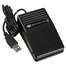 USB Foot Switch Pedal Control Pre-Program Key Mouse For Keyboard PC Computer D