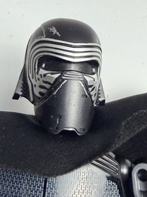 2 LEGO Star Wars Luke Skywalker 75110 & Kylo Ren 75117 Buildable Figs INCOMPLETE