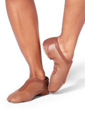Women's Slip-On Jazz Shoes, Maple, 6 Wide