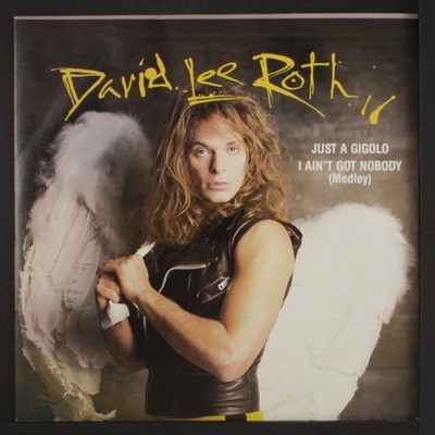 DAVID LEE  ROTH: just a gigolo WB 7'' Single 45 RPM