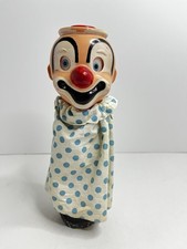 Vintage Jack In The Box Clown Modified Wiggle Bobble Eyes Fun No Box