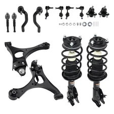 Suspension Front Complete Struts Control Arms Kit for 2006-2011 Honda Civic 1.8L