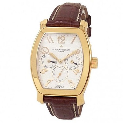 Vacheron Constantin Royal Eagle 18k Yellow Gold Silver Watch 42008/000J-9061
