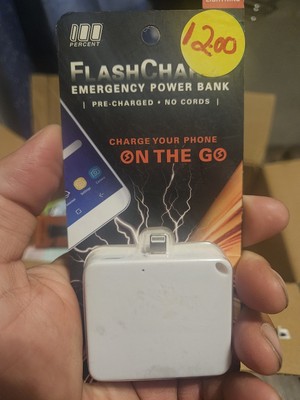 Flash Charge Emergency Power Bank