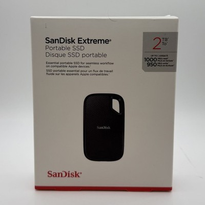 SanDisk 2TB, External,2.5 inch (SDSSDE61-2T00-G25) Solid State Drive