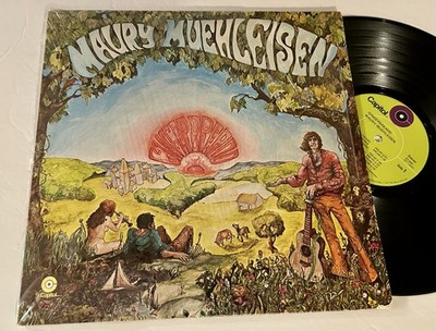 MAURY MUEHLEISEN Gingerbreadd 1970 BOOKLET in Shrink Capitol Records Psych Folk
