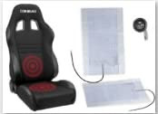 Universal Plug-in seat Heater kit with high/Low Settings 2 seat Car Heated seat