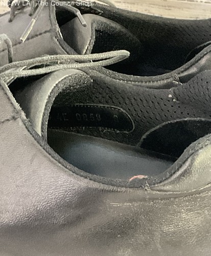 Prada Sport Leather Lace Up Derby Shoes Black 8 - Picture 7 of 9