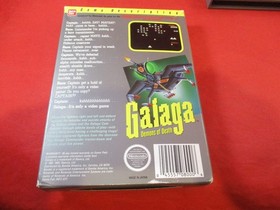 Galaga Demons of Death (Nintendo NES) COMPLETE w/ Box manual game WORKS!