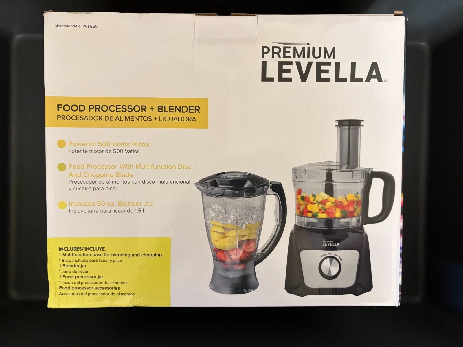 Premium Levella Food Processor Blender Mixer chopper puree grinder NIB
Opens in a new window or tab
