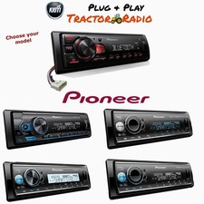 Plug & Play KIOTI Tractor NX RX DK CK Pioneer Bluetooth Radio AM/FM USB & more