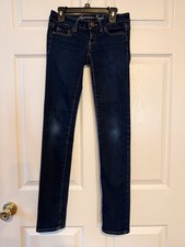 American Eagle Blue Jeans Stretch Skinny Size 00