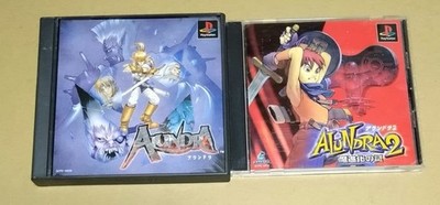 Alundra 1 and 2 PS1 2-Game Set NTSC-J Japan Matrix Software