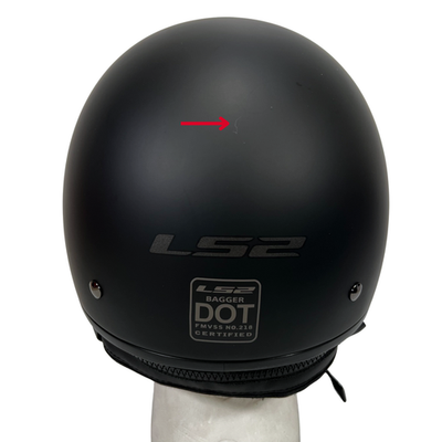 LS2 Bagger Open Face Half Helmet Street Motorcycle Helmet Size XXL