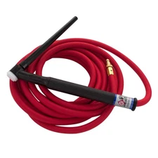 CK9 Air Cooled TIG Torch Kit Flex 125A 12.5' 1-Pc Super-Flex CK9-12-RSF FX