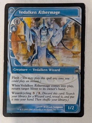 Vedalken Aethermage - Future Sight Magic the Gathering MTG Nice!