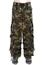 Tripp NYC Skull Denim Skull Stud Pants [Camouflage]