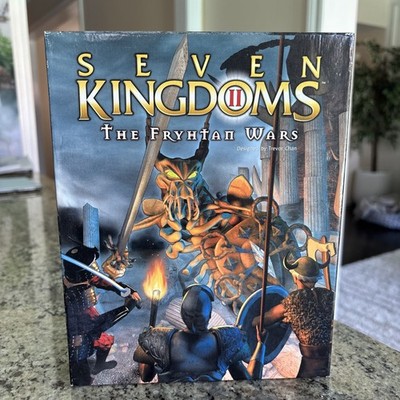 Seven Kingdoms II Fryhtan Wars Computer Game PC CD-ROM Ubisoft 1999 Pre Owned